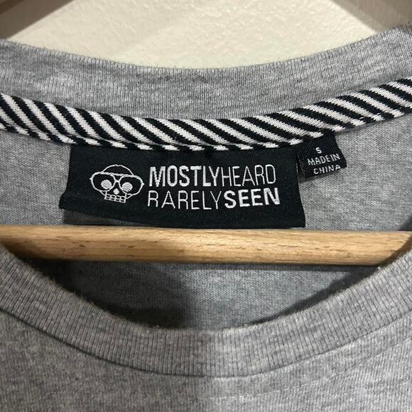 Mostly Heard Rarely Seen Converse Shoe Tee Shirt - Picture 4 of 5